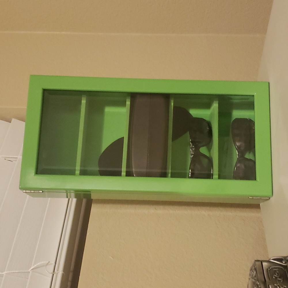 Sunglass Case Lime Green - Holds 5 Pairs of 🕶